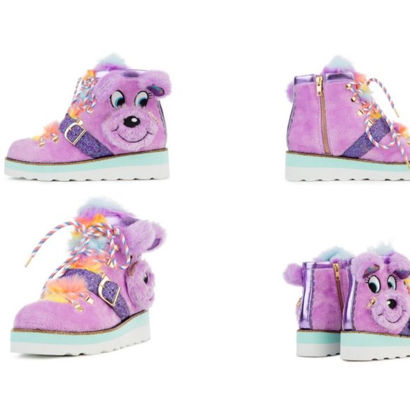 Irregular Choice Shoes - ISO Irregular Choice Purple Big Bear Sneakers